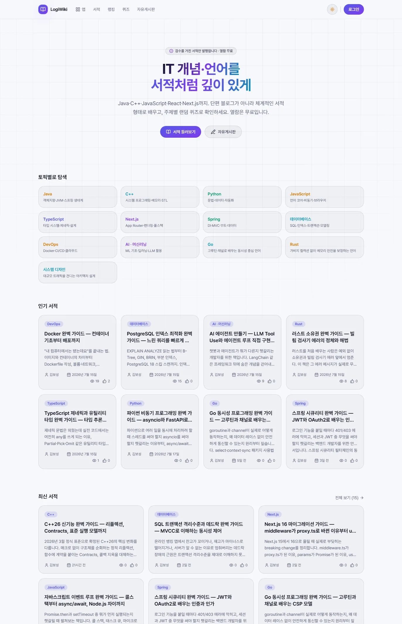 A preview of LogiWiki
